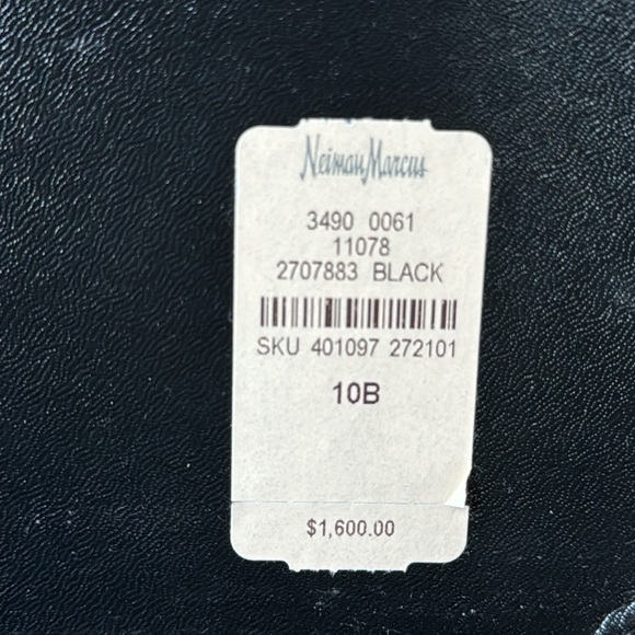 Authentic Chanel Suede & Leather Black Boots Size 40 - Picture 13 of 13